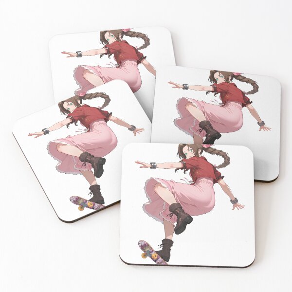Item preview, Aerith SK8rGrl Girll Skateboard Skateboarding Anime Meme Funny Casual designed and sold by LaughingMan132.