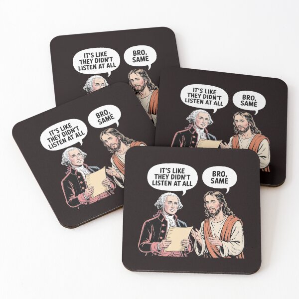 Item preview, It`s Like They Didn’t Listen at All – Jesus Inspired Political Satire designed and sold by Redgiant87x.