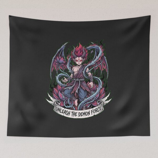 Item preview, Unleash the Demon Force Warrior designed and sold by Thaivi Design.
