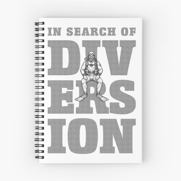 Item preview, Scuba Diving Diver Funny Divers Search For Diversion designed and sold by GrandeDuc.