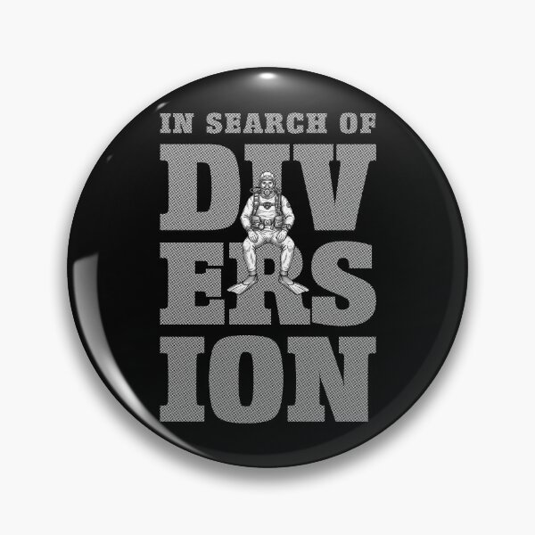 Item preview, Scuba Diving Diver Funny Divers Search For Diversion designed and sold by GrandeDuc.