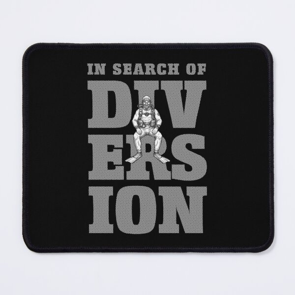 Item preview, Scuba Diving Diver Funny Divers Search For Diversion designed and sold by GrandeDuc.