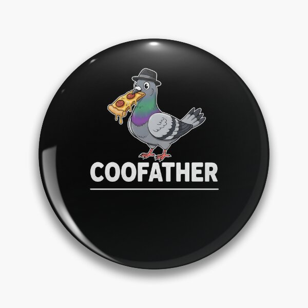 Item preview, The Coofather - Funny Pigeon Mafia Boss Bird Design designed and sold by Axivra.