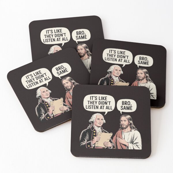 Item preview, It`s Like They Didn’t Listen at All – Sarcastic Jesus Meme Quote designed and sold by Redgiant87x.