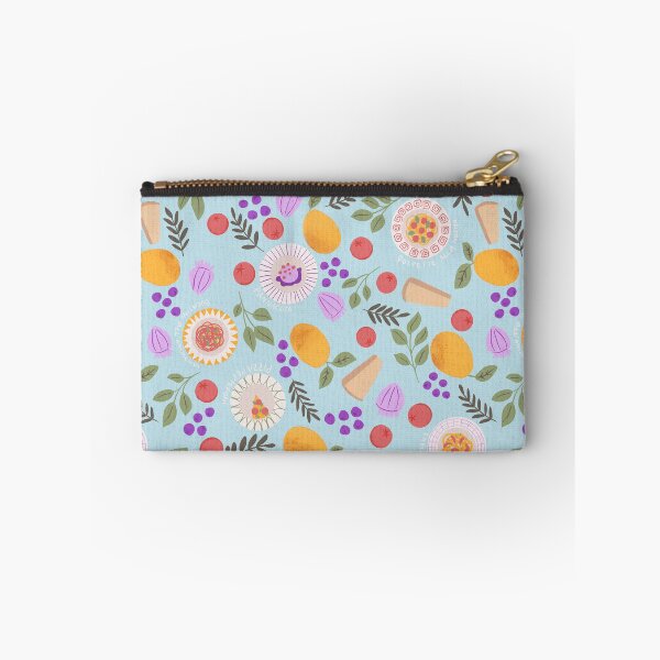 Item preview, Italian Foods Dishes Lemons soft blue background designed and sold by pholiumsigma_design.