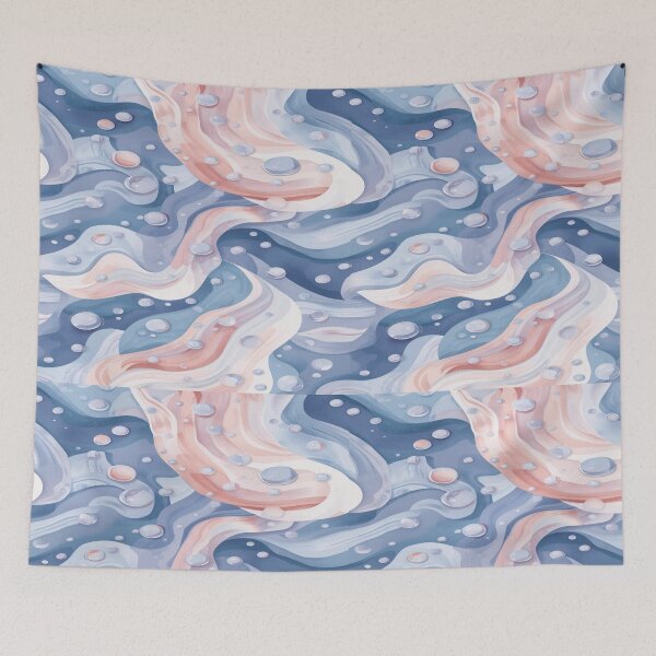 Item preview, Water Droplet Abstract Pattern in Pastels designed and sold by mari0n980.