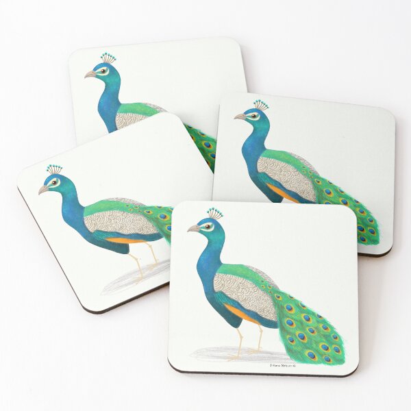 Item preview, Indian Peafowl designed and sold by julianamotzko.