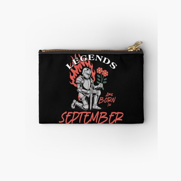 Item preview, Legends Are Born in September – Knight Birthday Graphic designed and sold by TipTop GFX.