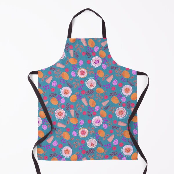 Item preview, Italian Foods Dishes Lemons teal background designed and sold by pholiumsigma_design.