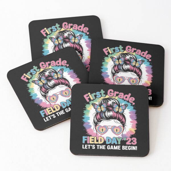 Item preview, First Grade Field Day 2025 Game Begin Messy Bun Teacher Kids designed and sold by joyouartArt.