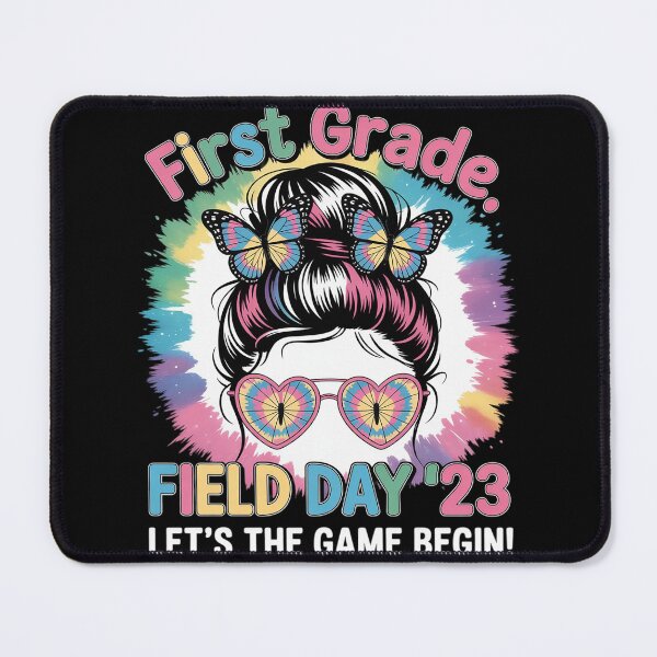 Item preview, First Grade Field Day 2025 Game Begin Messy Bun Teacher Kids designed and sold by joyouartArt.