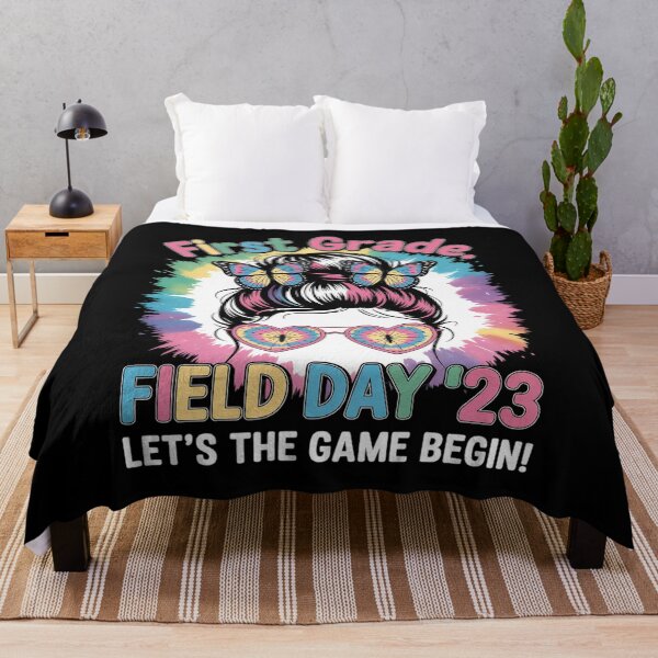 Item preview, First Grade Field Day 2025 Game Begin Messy Bun Teacher Kids designed and sold by joyouartArt.