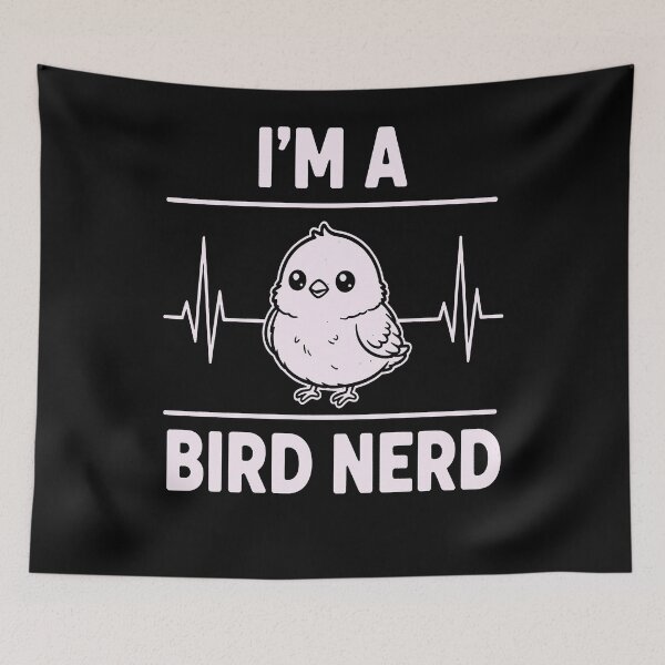 Item preview, I’m a Bird Nerd - Funny Bird Watching & Nature Hobbyist designed and sold by Axivra.