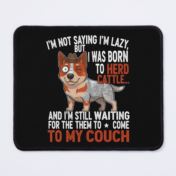 Item preview, red cattle dog designed and sold by Uglyandcute.