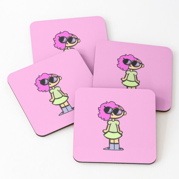Item preview, Little Girl with Pink Hair designed and sold by Eve Snapdragon.