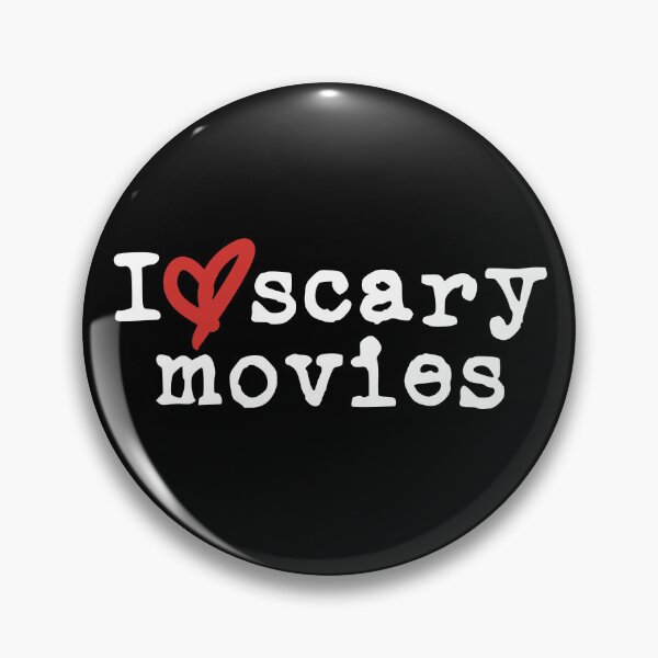 Item preview, I Love Scary Movies (white font) designed and sold by Pencil on Paper CA.