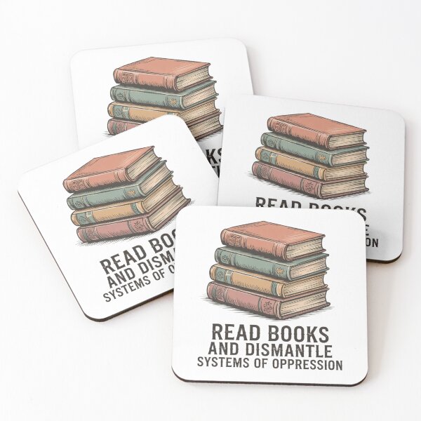 Aperçu de l'œuvre Read books and dismantle systems of oppression créée et vendue par ZACK ART.