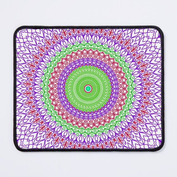 Item preview, "Radiant Mandala with Petal Layers and Scalloped Floral Edge" designed and sold by nighttime1990.