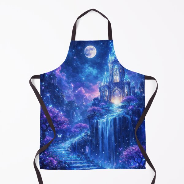 Item preview, Celestial Moon Palace – Enchanted Fantasy Castle designed and sold by DrakariArt.