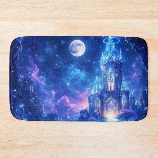 Item preview, Celestial Moon Palace – Enchanted Fantasy Castle designed and sold by DrakariArt.