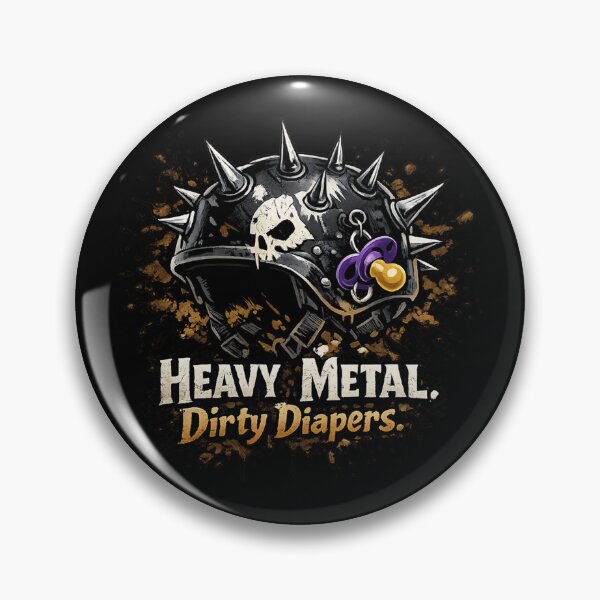 Item preview, Heavy Metal Dirty Diapers designed and sold by avinigav.