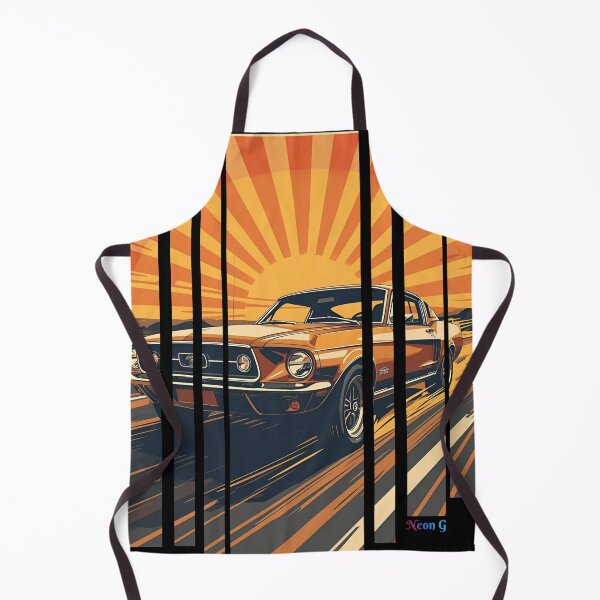 Item preview, For Mustan Fastbac 1967, retro illustration 8 designed and sold by Neon G.