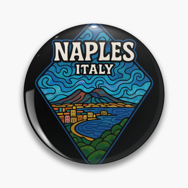 Item preview, Naples Italy Stained Glass Art designed and sold by TomFrontierArt.