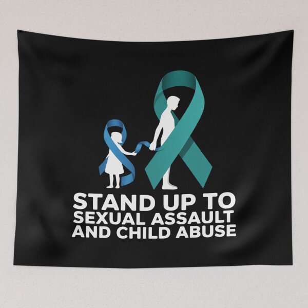 Item preview, Stand Up To Sexual Assault and Child Abuse Awareness 2 designed and sold by gourpmerzihd.