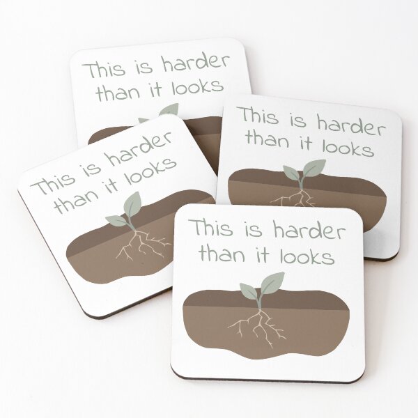 Item preview, This Is Harder Than It Looks designed and sold by Mike Draws.
