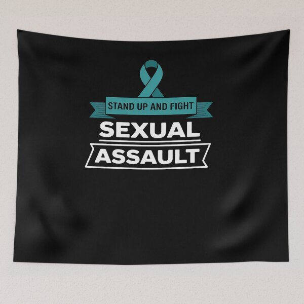 Item preview, Stand Up And Fight Sexual Assault Awareness April Teal designed and sold by gourpmerzihd.