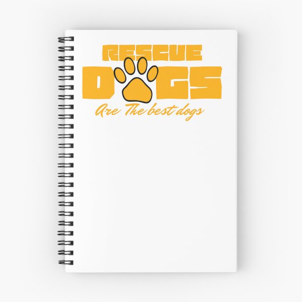 Item preview, Rescue Dogs Are The Best Dog designed and sold by PrintGarageArt.