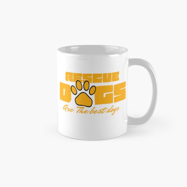 Item preview, Rescue Dogs Are The Best Dog designed and sold by PrintGarageArt.