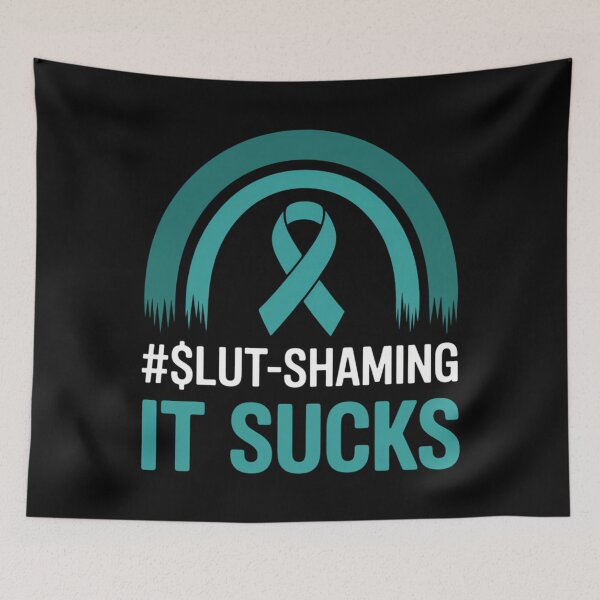 Item preview, Slutshaming it Sucks, Feminism, Sexual Assault Awareness designed and sold by gourpmerzihd.
