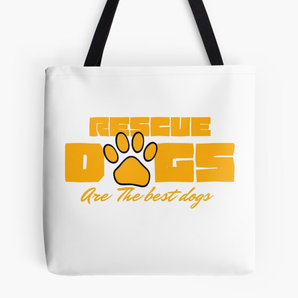 Item preview, Rescue Dogs Are The Best Dog designed and sold by PrintGarageArt.