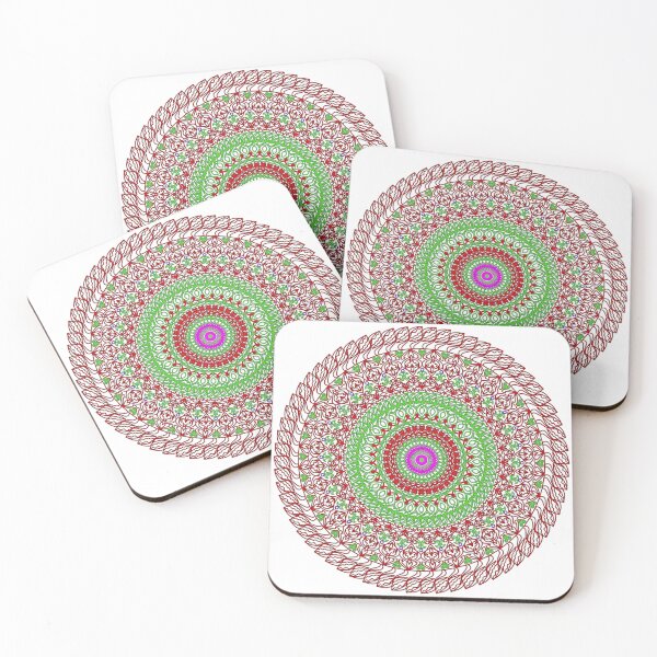 Item preview, "E₈ Root System Mandala with Geometric Harmony" designed and sold by nighttime1990.