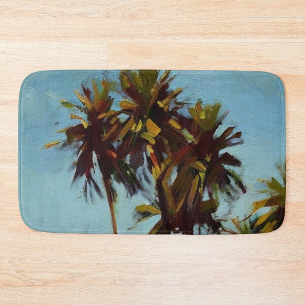 Item preview, Minimal Coastal Palm Painting for Easygoing Decor Lovers designed and sold by WildStroke.