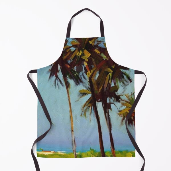 Item preview, Minimal Coastal Palm Painting for Easygoing Decor Lovers designed and sold by WildStroke.
