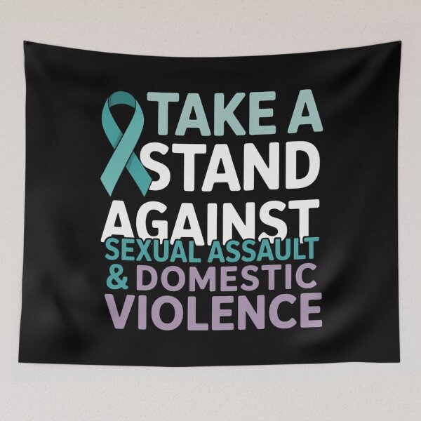 Item preview, Stand Against Sexual Assault & Domestic Violence Awareness designed and sold by gourpmerzihd.