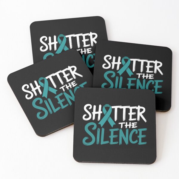 Item preview, Shatter the silence Raise Sexual Assault Awareness Abuse designed and sold by gourpmerzihd.