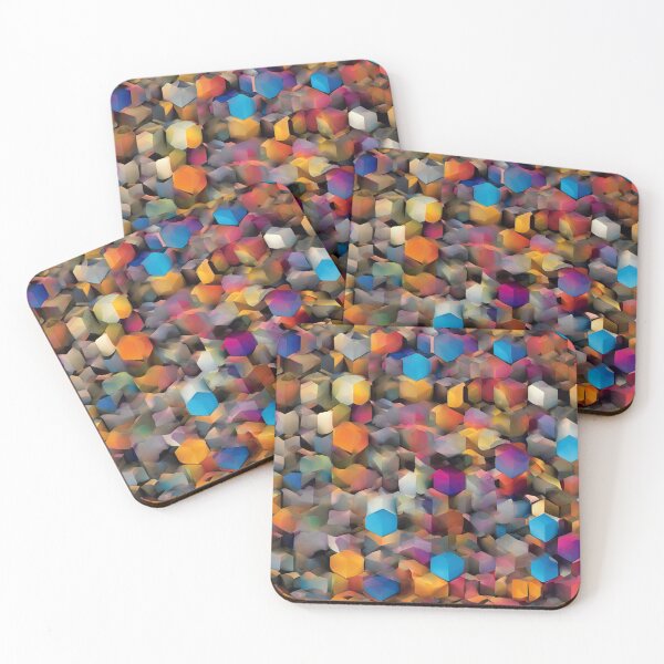 Item preview, Blurry Polygonal Dream: The Urban Utopia Glitch designed and sold by mxztar.