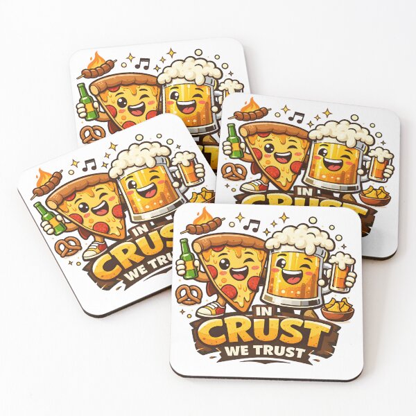 Item preview, In Crust We Trust designed and sold by PaniJaga.