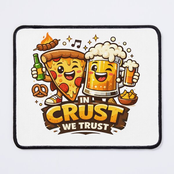 Item preview, In Crust We Trust designed and sold by PaniJaga.