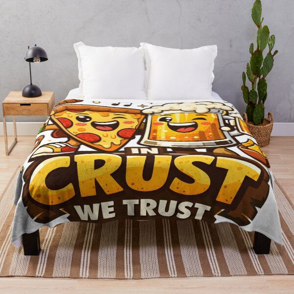 Item preview, In Crust We Trust designed and sold by PaniJaga.