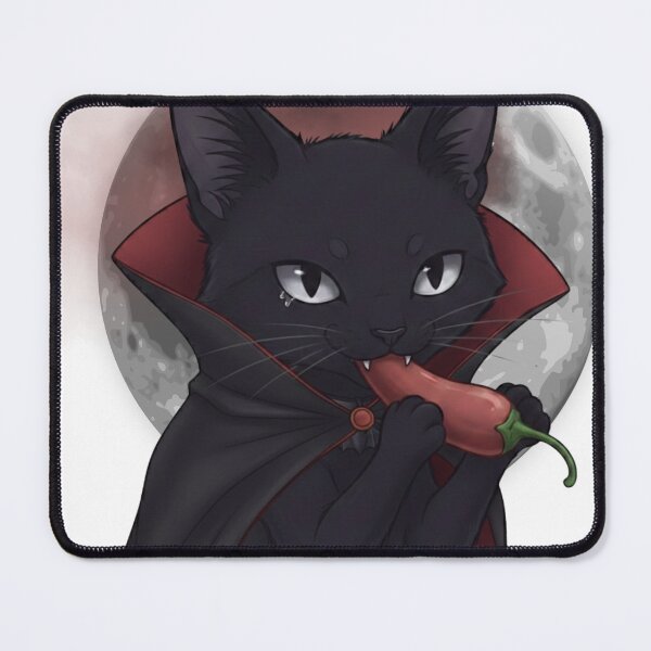 Item preview, Spicy Vampire Cat designed and sold by Lavender-Kitty.