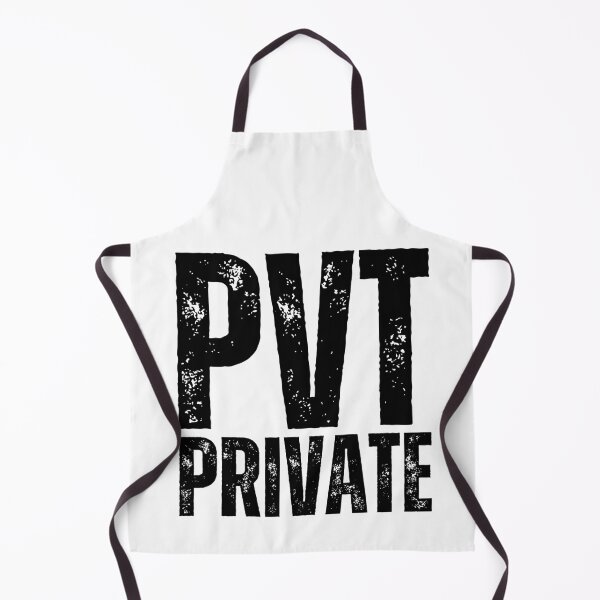 Item preview, PVT Private – Bold Distressed Military Design Honoring U.S. Army Soldiers Black Font designed and sold by GFamilyC.