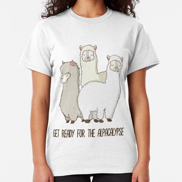 Get Ready For The Alpacalypse - Funny Alpaca Gift Classic T-Shirt