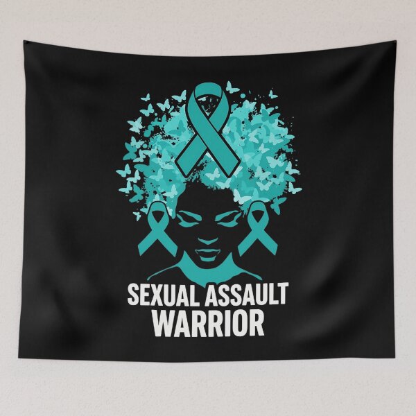 Item preview, Sexual Assault Women Teal Butterflies Survivor designed and sold by gourpmerzihd.
