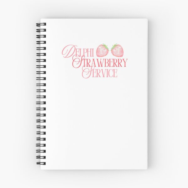 Item preview, delphi strawberry service pjo designed and sold by nicolepuchalla.