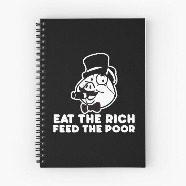 Item preview, Eat the rich feed the poor designed and sold by remerasnerdas.
