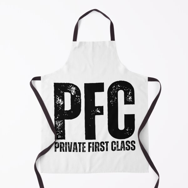 Item preview, PFC Private First Class – Bold Distressed Military Design Honoring U.S. Army Soldiers Black Font designed and sold by GFamilyC.